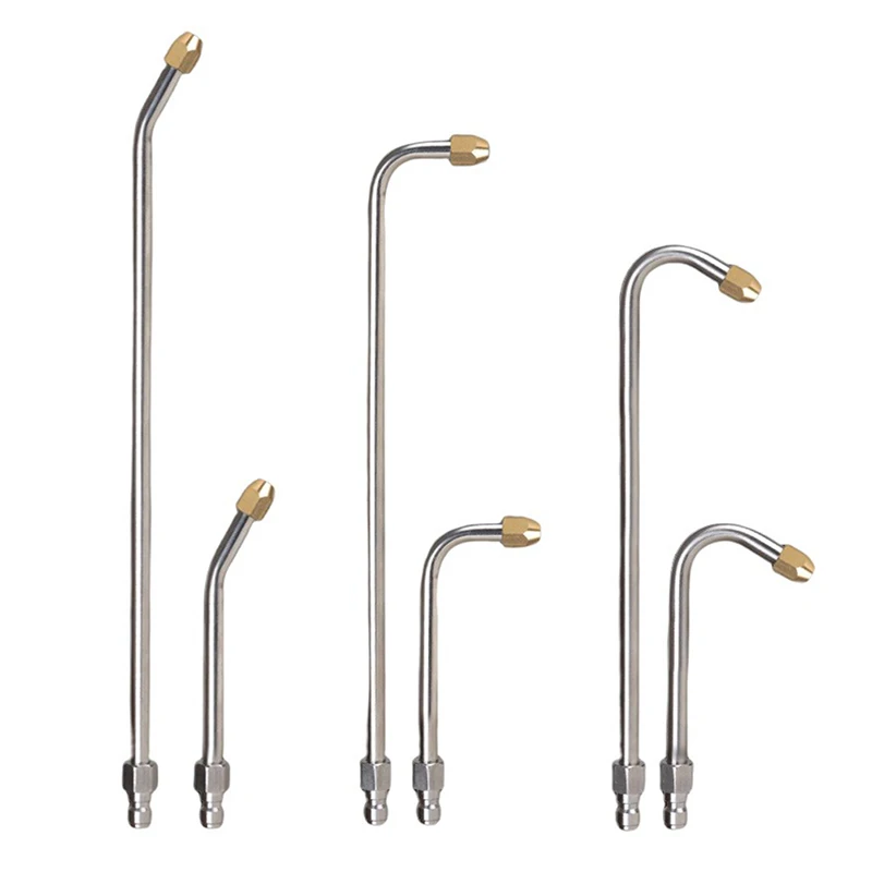 

Washing Machine High Pressure Car Wash Water Gun Accessories Extension Rod 30° 90° High Pressure Power Water Gun Extension Spray
