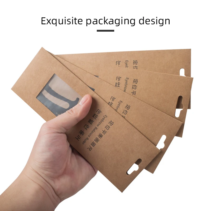 Трафарет для бровей микроблейдинг макияж многоразовый трафарет перманентного