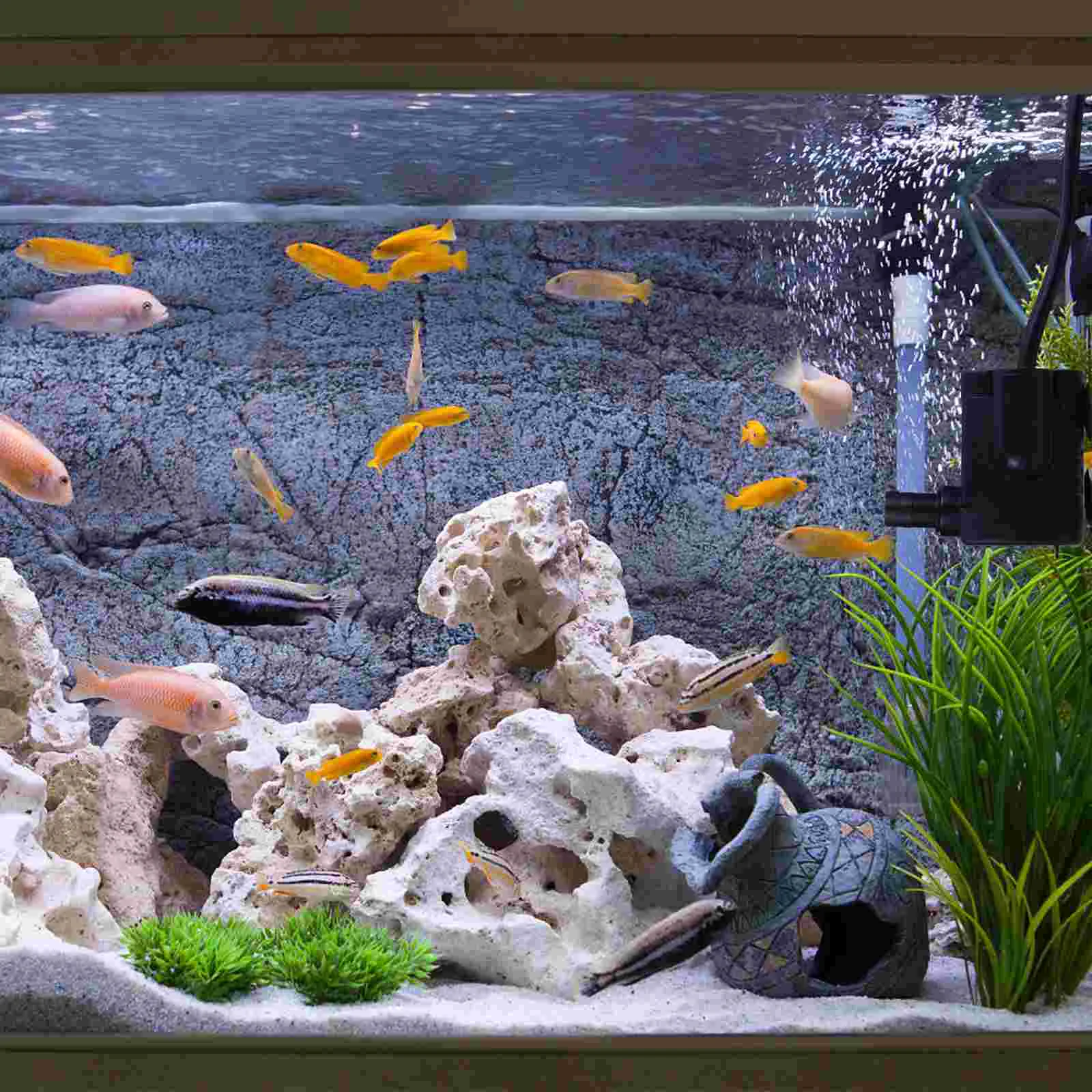 UEETEK Аквариумный фонтанный насос переменного тока 220 В л/ч 4 Вт Погружной водяной