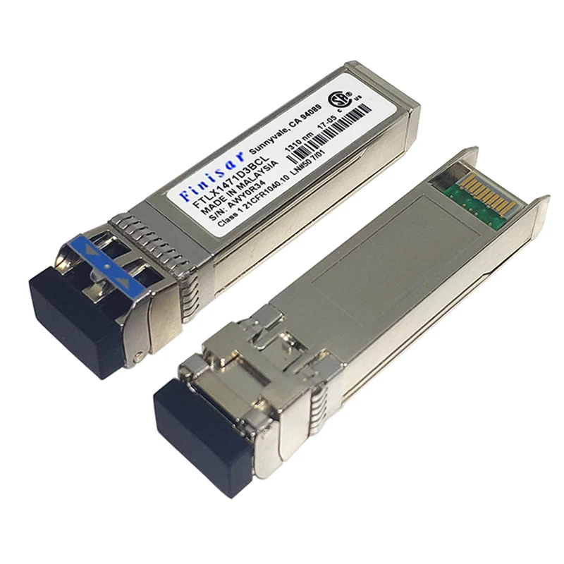 Finisar FTLX1471D3BCL LR 10GBASE-LR SFP+ 10G 1310NM 10KM SM Оптоволоконный трансивер