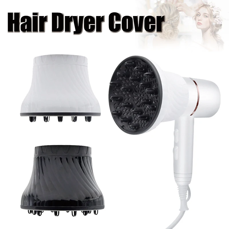 

New Professional Hair Styling Accessories Curl Dryer Diffuser Gale Wind Mouth Cover Hair Hood Dryer Hairdressing Styling