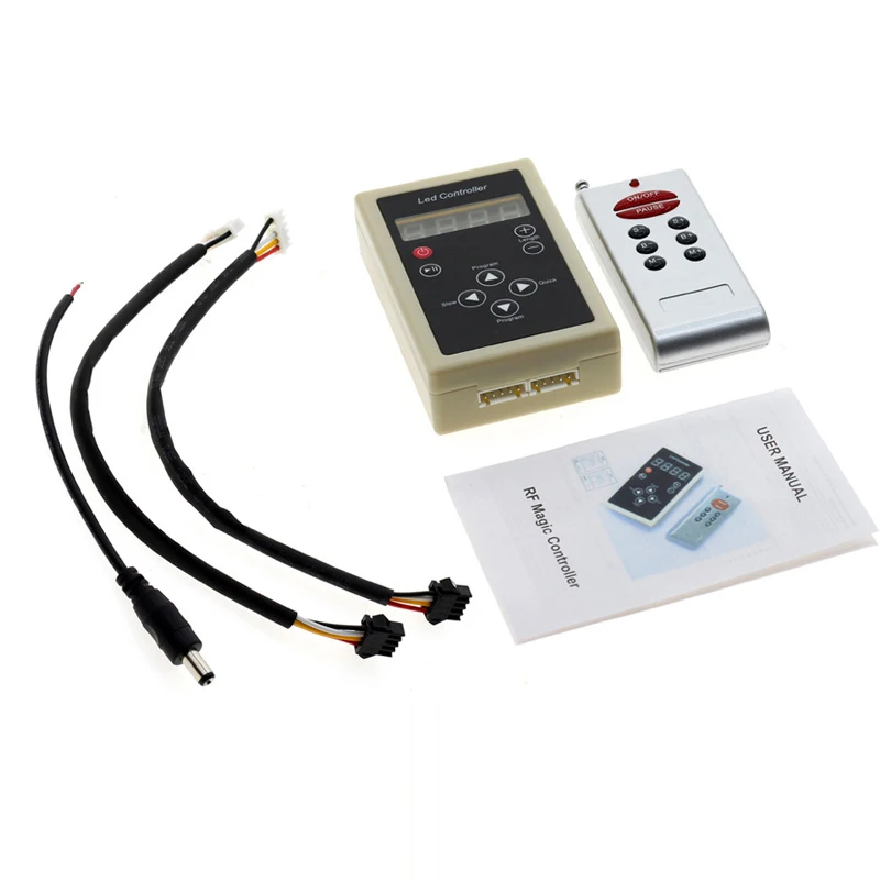 Светодиодная Волшебная световая панель 6803 IC 5050 с цифровым адресным RGB
