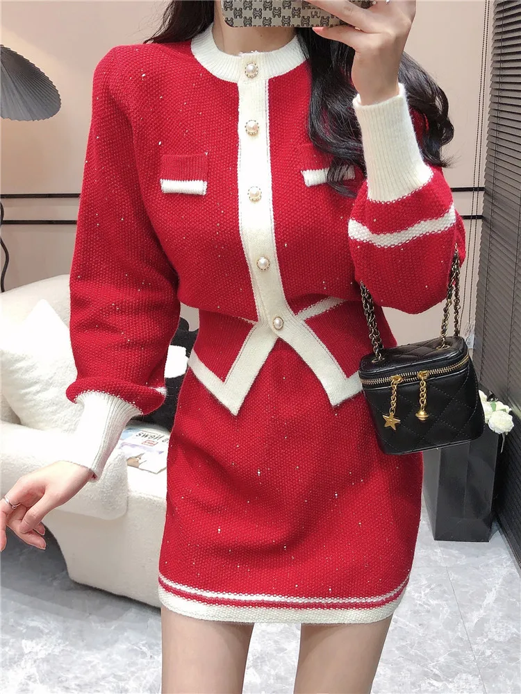 Комплект из 2 предметов 2023 Корейская Офисная Женская одежда кавайный короткий