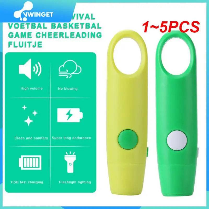 

Электронный свисток, практичный портативный тренировочный свисток для рефери, для путешествий, 1-5 шт.