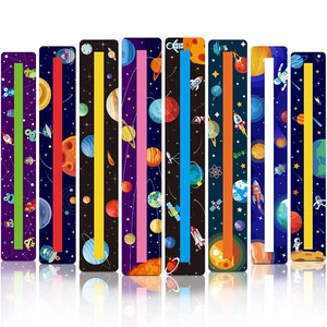 16Pcs Guided Reading Strips Sentence Strips For Kids Overcoming Dyslexia Colored Highlighter Bookmarks (Popular Style)