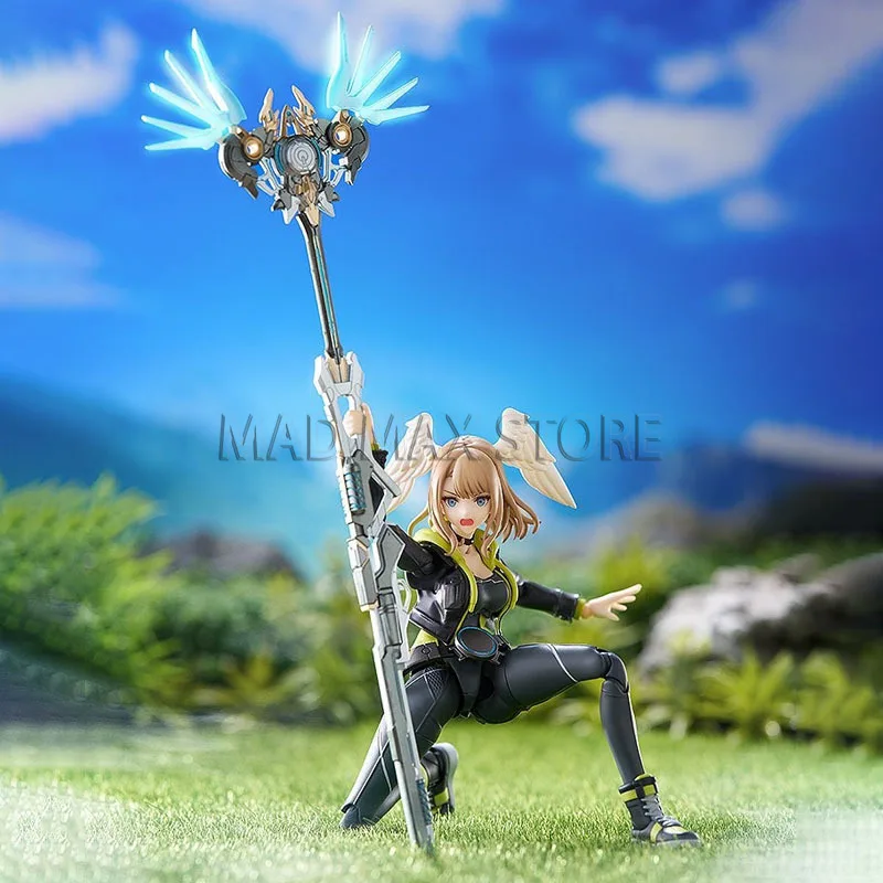 Фото В наличии: Оригинальная фигурка GOOD SMILE COMPANY FIGMA 635 Xenoblade3 Eunie в коробке, модель-игрушка, подарок для ребенка, упаковка в пенопластовой коробке №3