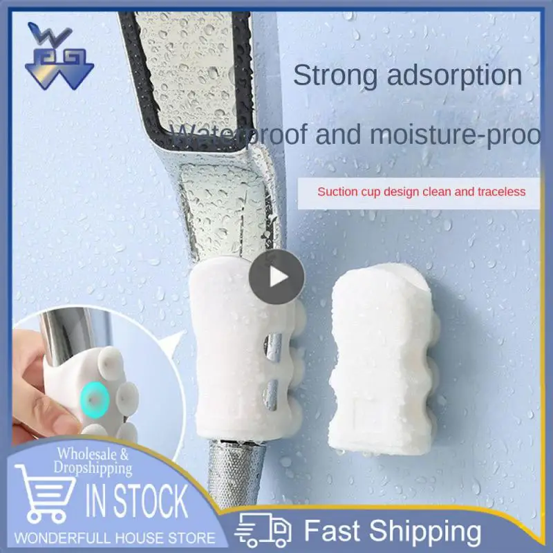 

Strong Viscosity Shower Head Hanger Removable Shower Suction Cup Waterproof No Punching Flower Sprinkling Sucker Wall Mount