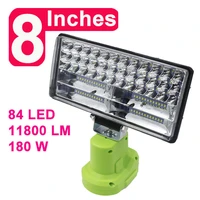 led alarm work light torch electric torch spotlight car light for ryobi 18v li ion batteries one p189 p190 p191 pbp003 p193