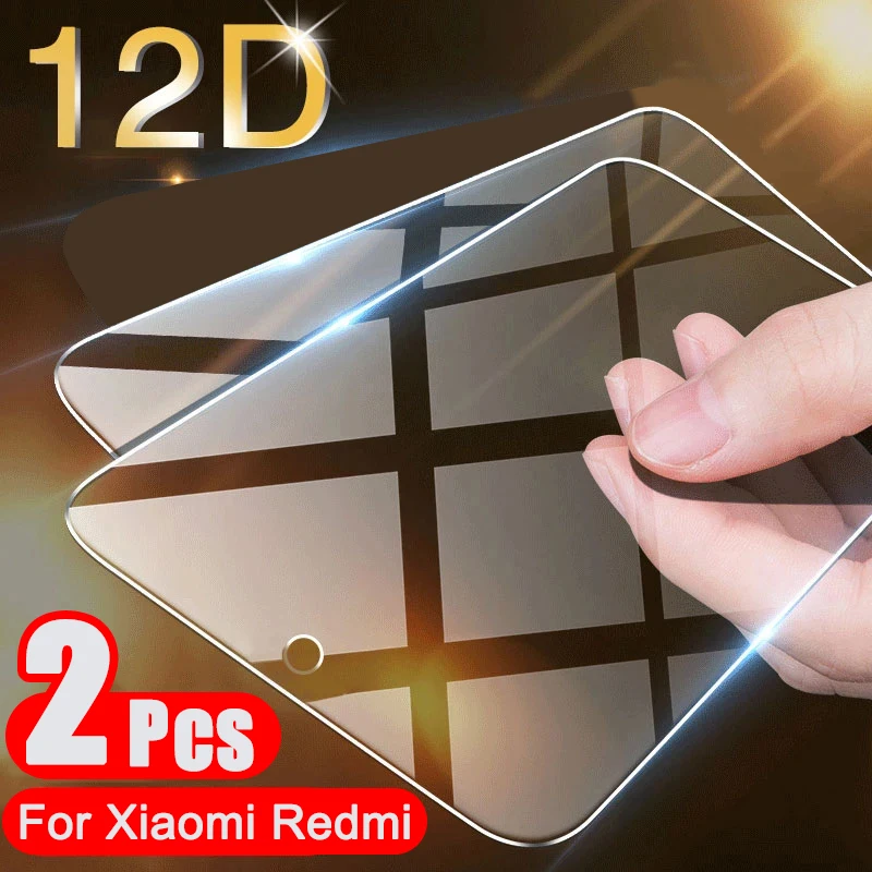 

Защитное стекло с полным покрытием для Xiaomi Redmi Note 11 10 9 8 Pro Max 9A 9T, пленка для защиты экрана Mi 10 10T 11 Lite Pro, 2 шт.