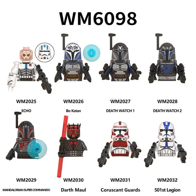 

Звездные войны WM6098 солдат мини-робот фигурки конструктора BB8 мелкие частицы строительные блоки игрушки для мальчиков Аниме фигурки мини-фигурки
