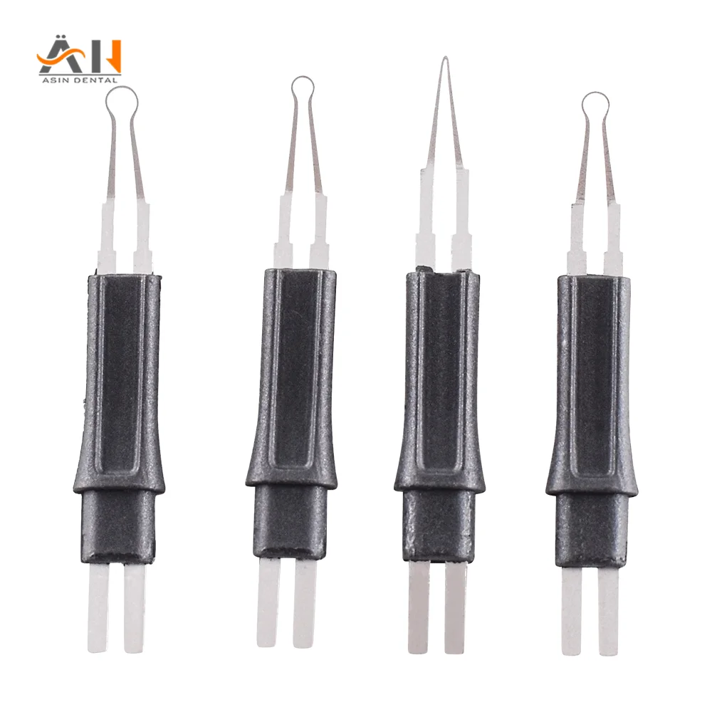 4 шт./упак. стоматологические насадки для резки гутта с подогревом нагревательной