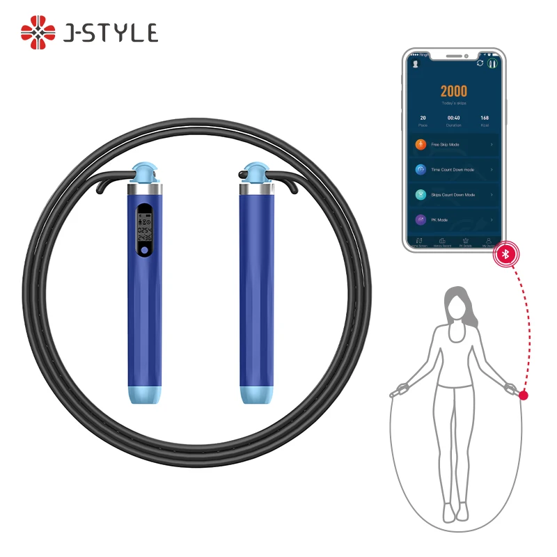

APP Support Electronic Jumping Rope 3 Meter Smart Automatic Skipping Rope with Counter Custom Logo