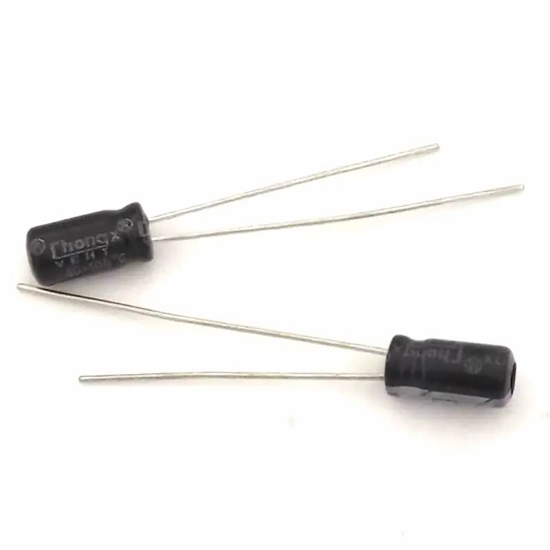 1000 шт. алюминиевый электролитический конденсатор 10 мкФ 50 в 4*7