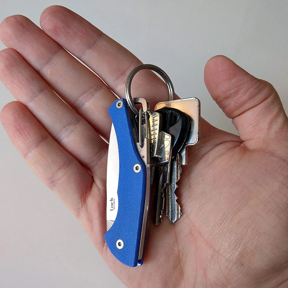 Harnds Lark CK1101 Складной карманный нож 8Cr14MoV Лезвие G10 Ручка Открытый инструмент