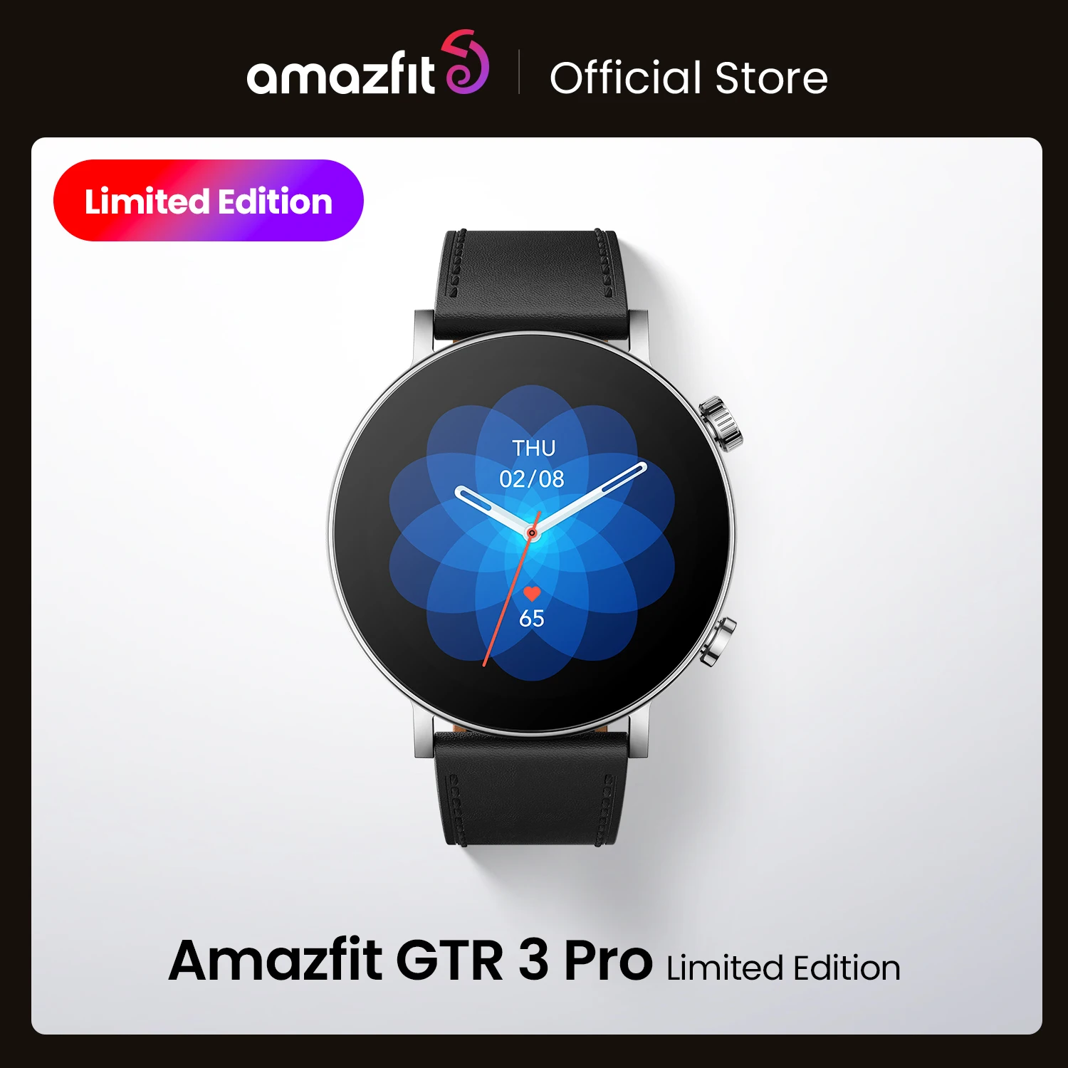 Фото [Ограниченное издание] Новые смарт-часы Amazfit GTR 3 Pro разработанные для Inspire 24H легкое
