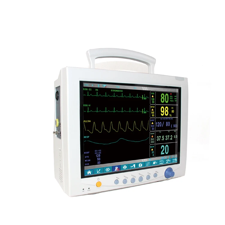 

Wholesale CONTEC CMS7000 multiparameter patient monitor 3G,Wi-Fi,wired