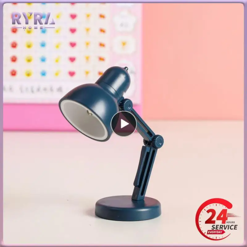 

1~7PCS Folding Desk Lamp Children Toy Hot Sale Nightlight Mini Decor Lighting Reading Light Room Decoration Battery Powered