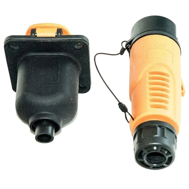 

Battery Charging Connector YEEDA Y-30 (3-Pole) with Internal Switch,Plug & Socket 110V AC / 220V AC - 16A