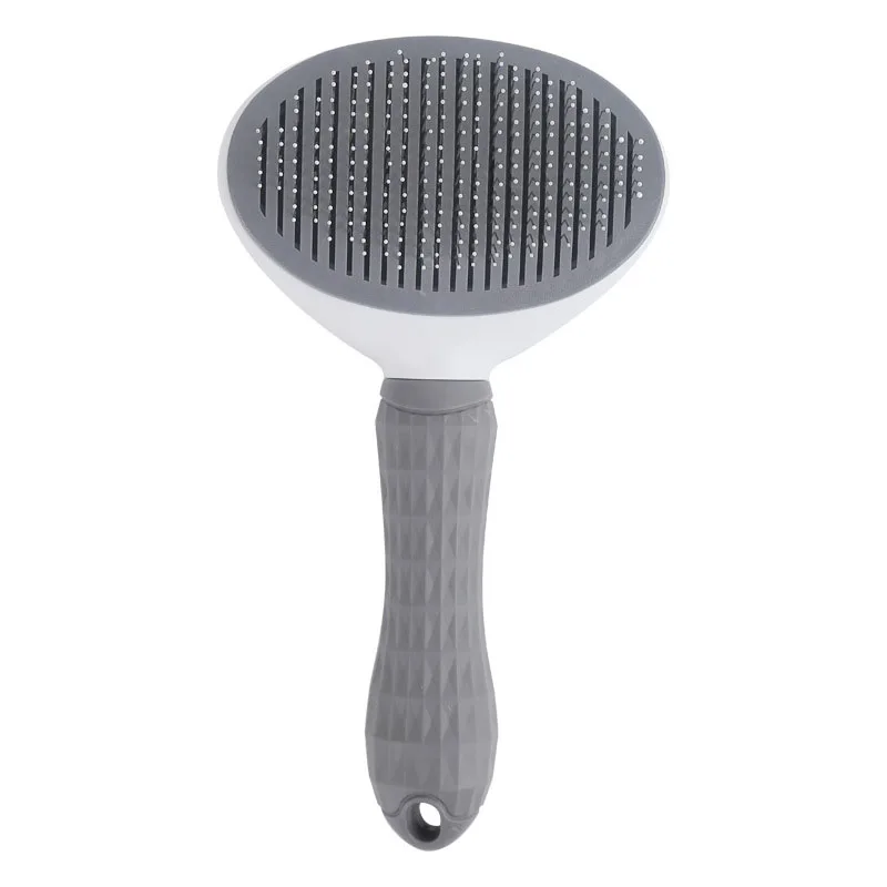 

Removal Comb Pet Comb Brush Grooming Cats Hair Remove Selfcleaning Flea Comb for Dogs Grooming Toll Automatic Hair Brush Trimmer