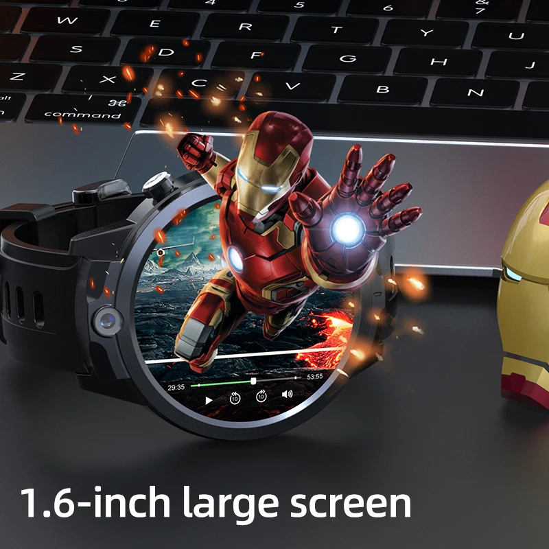 Kup Nowy LZAKMR X600S 4G LTE Smartwatch Android Podwójny Aparat 4G 128GB GPS Człowiek WiFi Wideo Gra Temperatury Dla IOS Android HUAWEI