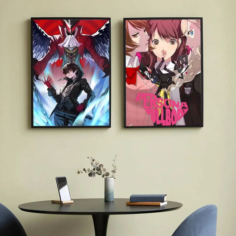 Игра P-persona 5, постер без рамки, крафт-клуб, барная бумага, винтажный постер, настенная художественная живопись, наклейки для спальни и учебы (art.: 3920d2d64035f) - 3920d2d64035f