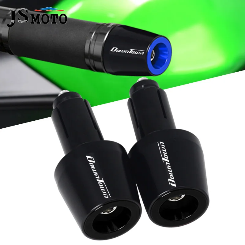 

Motorcycle Handle Bar Grips Ends Plugs 7/8'' 22MM Handlebar Plug End Cap For KYMCO DownTown 200i 300i 350i DT 125 200 250 350