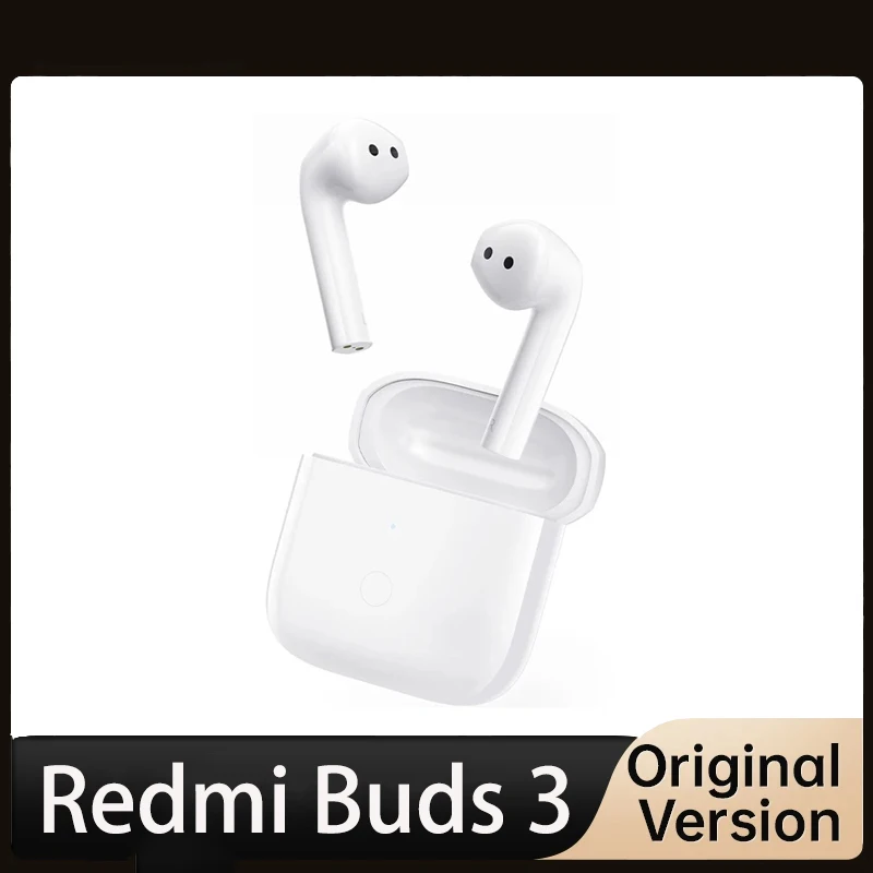 

Новые беспроводные наушники Xiaomi Redmi Buds 3 TWS, Bluetooth 5,2, наушники с шумоподавлением, IP54, водонепроницаемые наушники MIUI connect