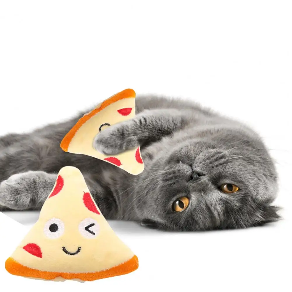 

Pet Accessories Adorable Cat Plush Toy Soft Wear-resistant Teeth-cleaning Fun Kitten Toy