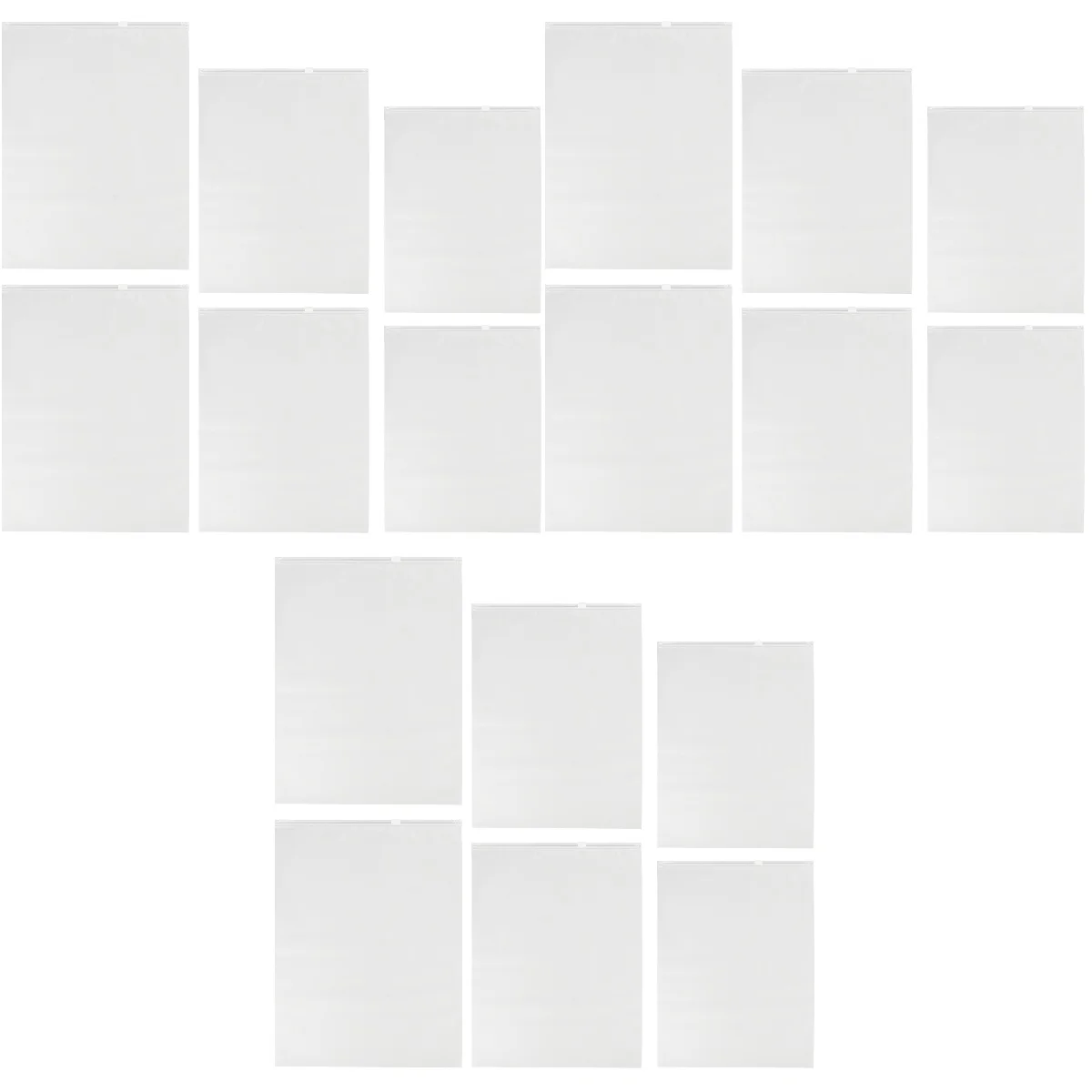 

45 pcs Travel Transparent Clothes Storage Bags Vacuum Bags For Shoes Underwear