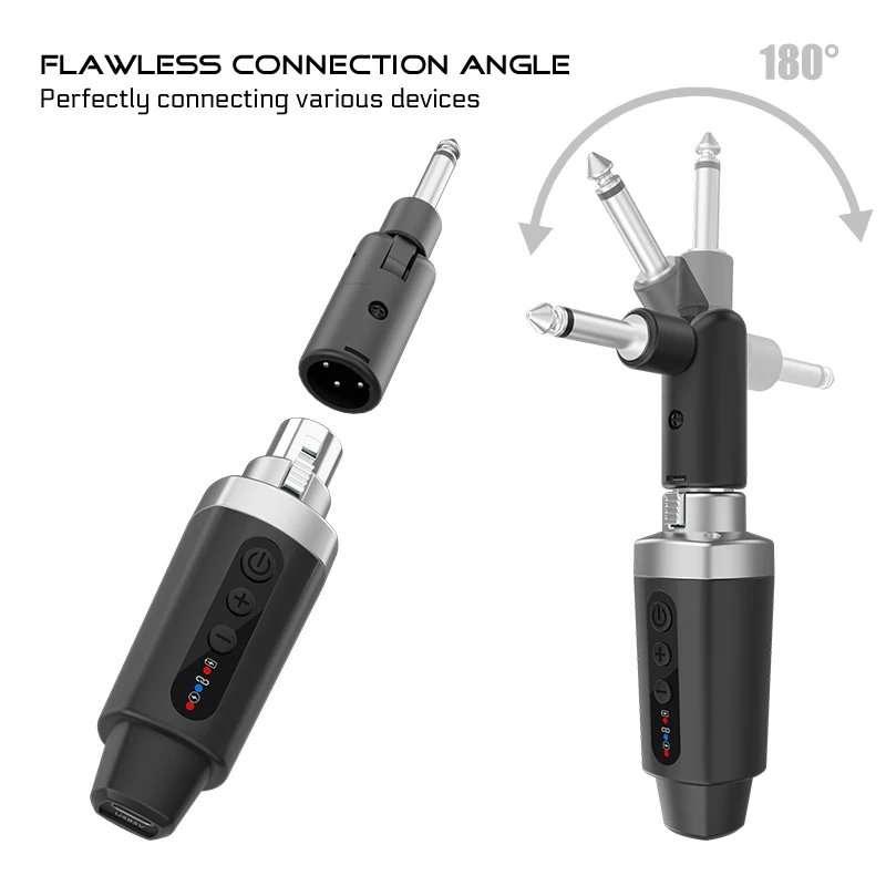 Портативный FM-передатчик и приемник IKGE Plug and Play без задержки для микшерных