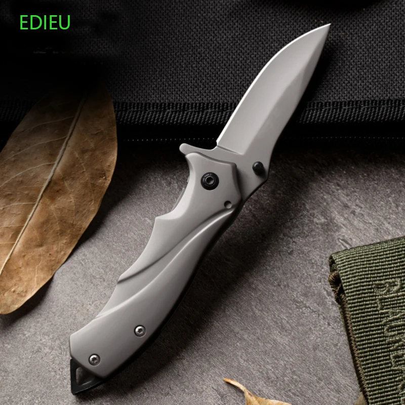 

EDC Portable Multi-function Stainless Steel Mini Fruit Folding Knife Camping Wilderness Defense Outdoor camping Knife Survival