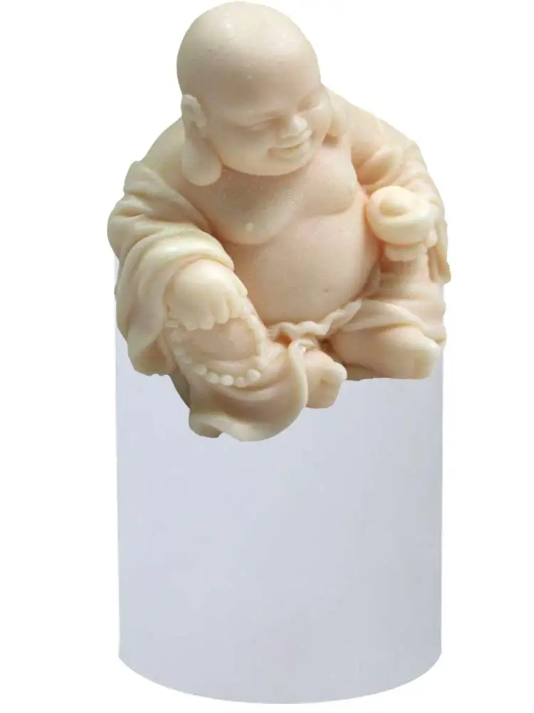 

Форма в виде свечи Будды, сделай сам, формы ручной работы для изготовления ароматерапии, свечей, тортов, мыла