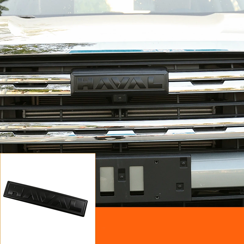 

Для GWM Haval H5 II 2nd Gen 2023 2024 Стайлинг автомобиля углеродное волокно Черная передняя решетка логотип задняя этикетка наклейка крышка автомобильные аксессуары