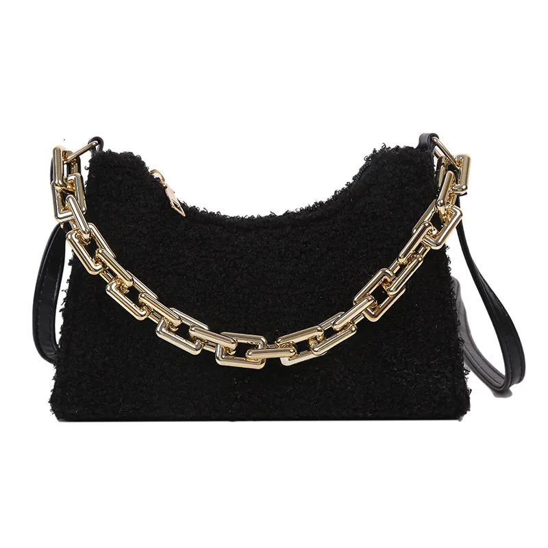 

Сумочки во французском стиле, женская сумка, Новинка осени 2021, модная дикая сумка на цепочке через плечо, сумка-мессенджер