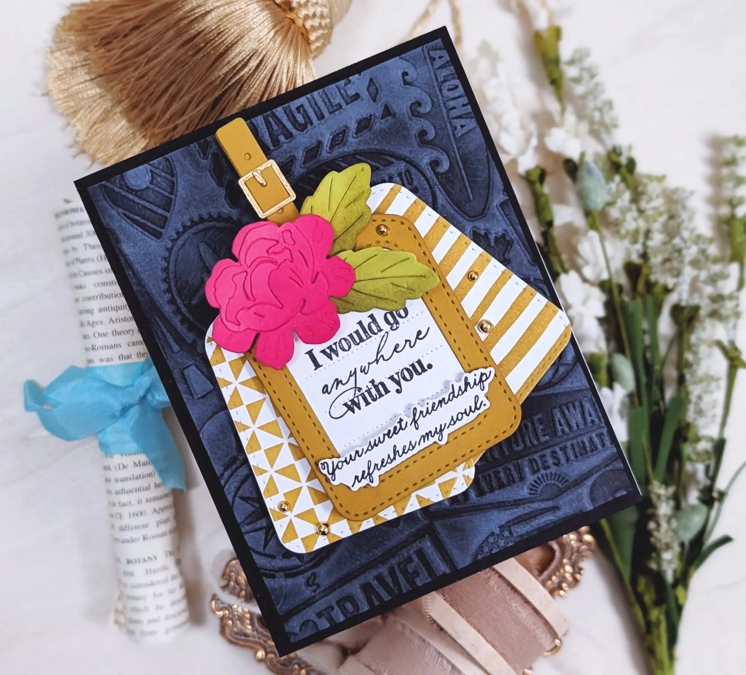 Фото Июль 2026: Новые металлические вырубные штампы Papertray Ink Love to Layer: Ticket Stacked Mail для DIY-альбомов, скрапбукинга и творчества №4