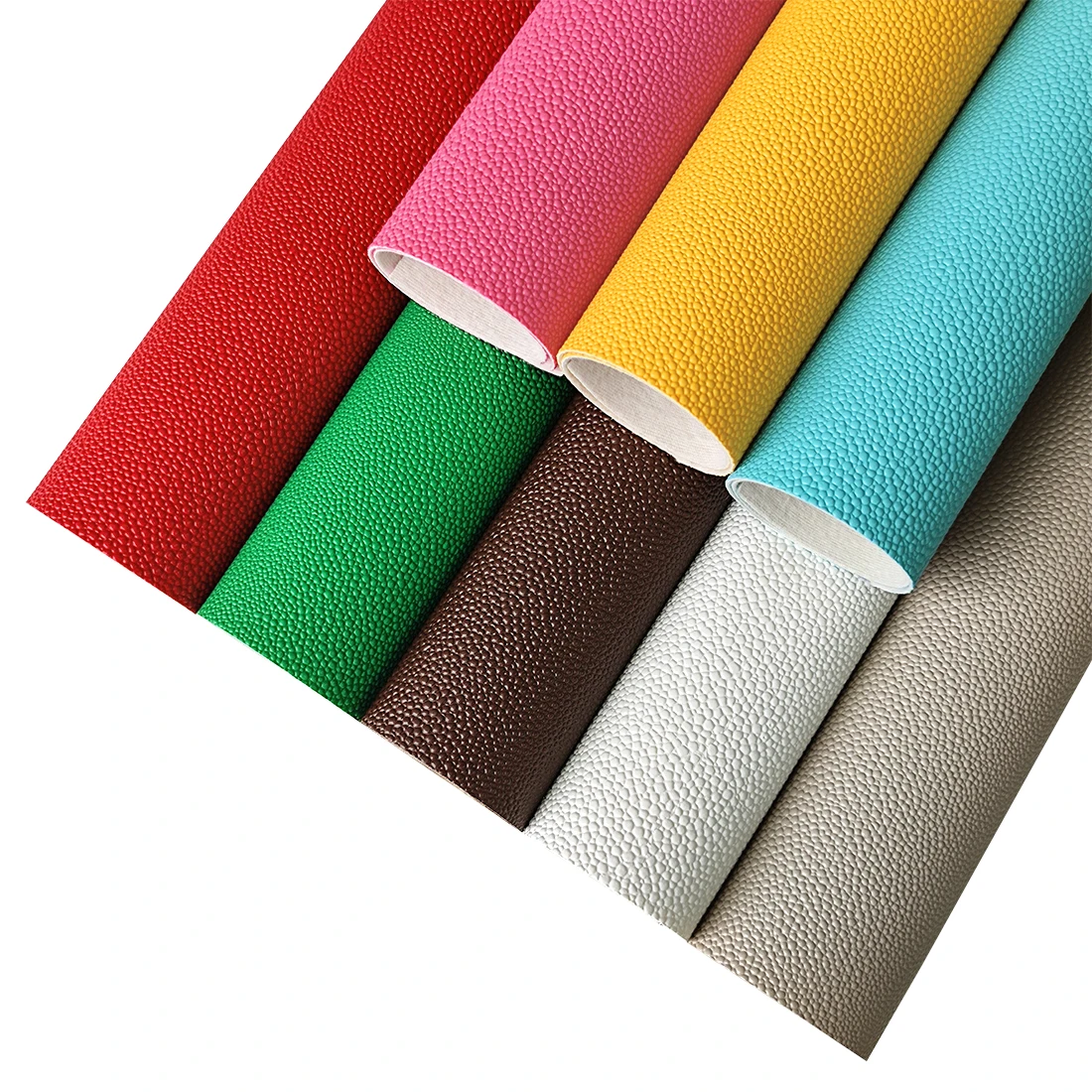 

Small Stone Texture Synthetic Leather Fabric Sheet for Sewing Bags Cushion Sofa Cover Pillowcase PU Leatherette DIY Material Set