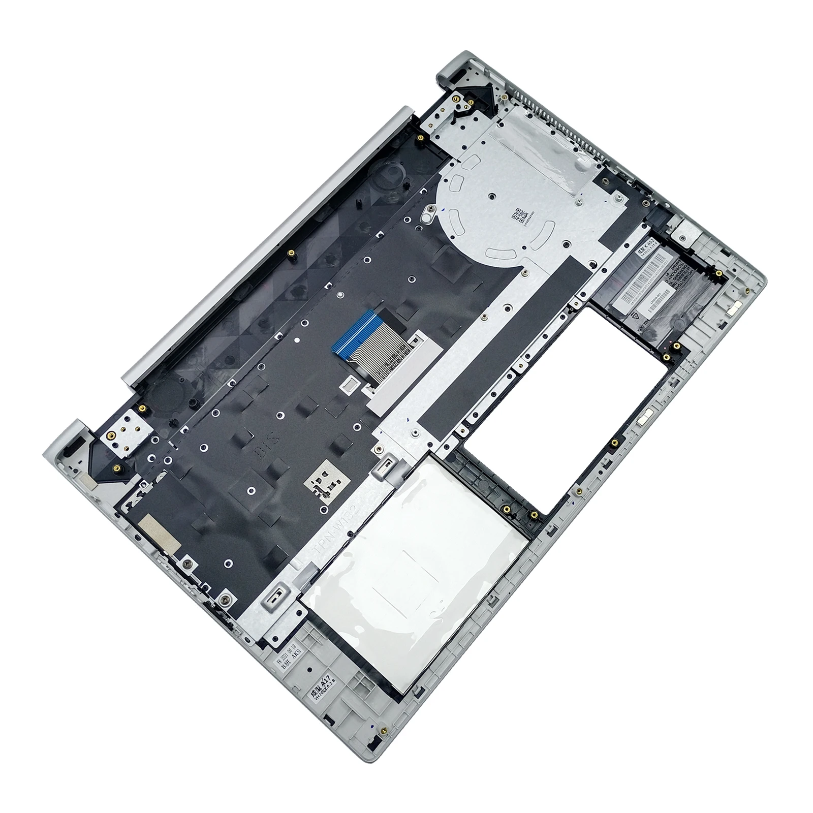 Новый ноутбук Верхняя деталь или подставка для рук с клавиатурой без сетки