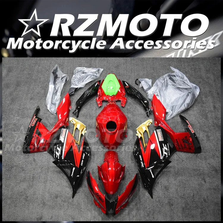 

Комплект обтекателей для мотоцикла из АБС-пластика, подходит для Kawasaki Ninja 400 2019 2020 2021 19 20 21, комплект кузова красного цвета + Крышка Резервуара