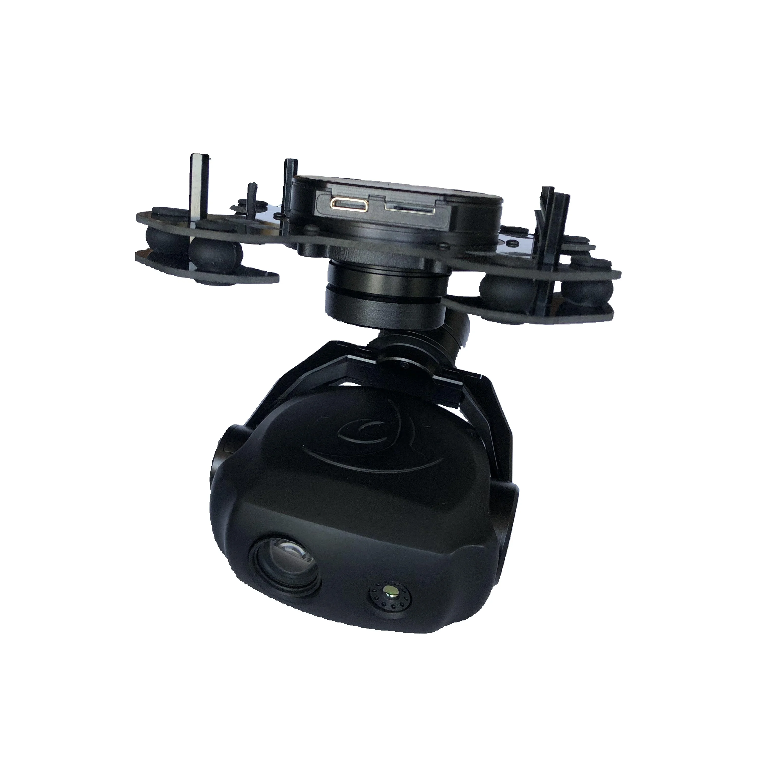 TSHD10T3 10x optical zoom Thermal imaging dual optical triax HDMI small gimbal camera for uav drone