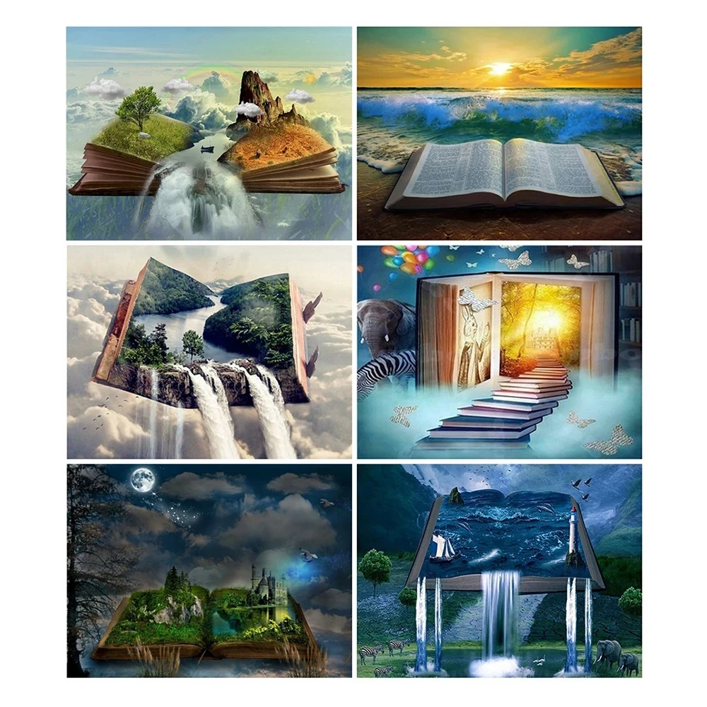 

Алмазная 5D картина с водопадом, полное сверление, Новое поступление, вышивка Daimon, пейзаж, закат, мозаика, украшение для дома, подарки Mk801