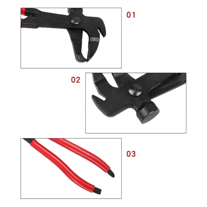 Щипцы для утяжеления колес. Инструмент снятия и ремонта балансировки