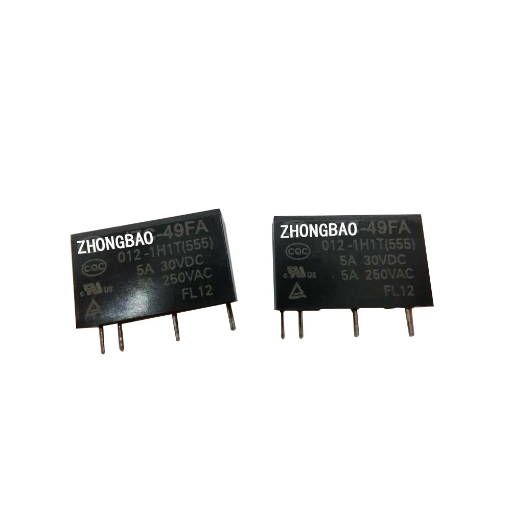 

Relay JZC-49FA 012-1H1T (555) PCN-12V 12V 5A
