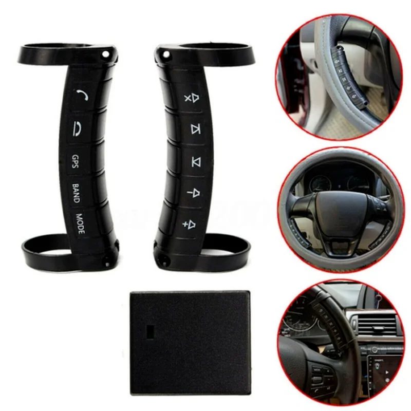 

Remote Control Button Car Steering Wheel Wireless Universal For Stereo DVD GPS