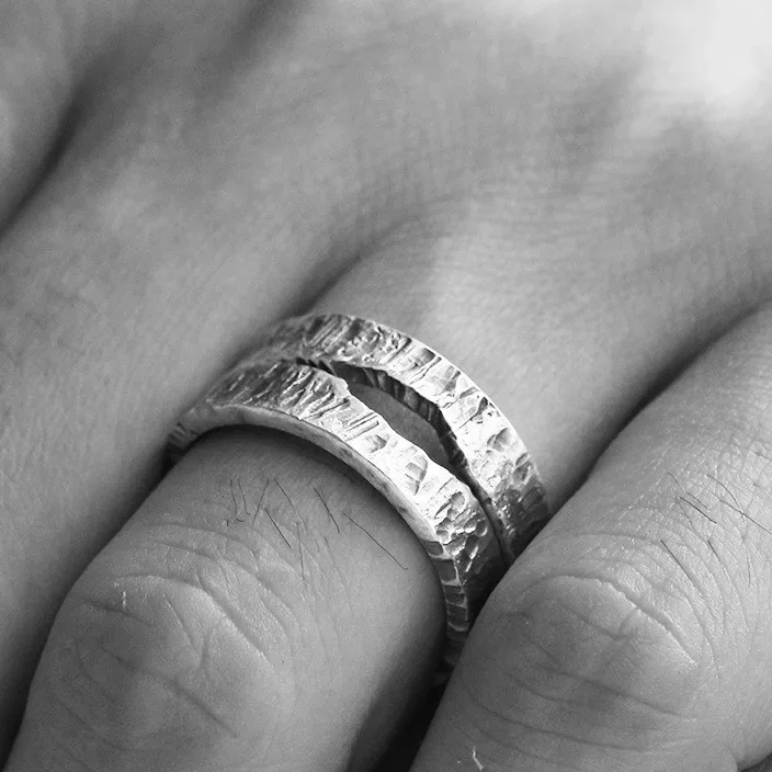 Винтажное обручальное кольцо Vivienne в стиле панк идеальное для мужчин и женщин