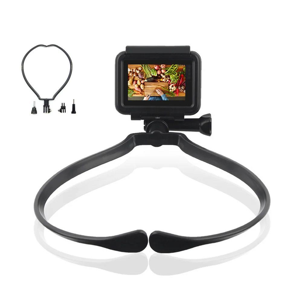 

Ремешок на шею для GoPro 8 7 6 5 4 3 Xiaomi yi 4K SJCAM sj4000 EKEN H9/r аксессуары для спортивной экшн-камеры