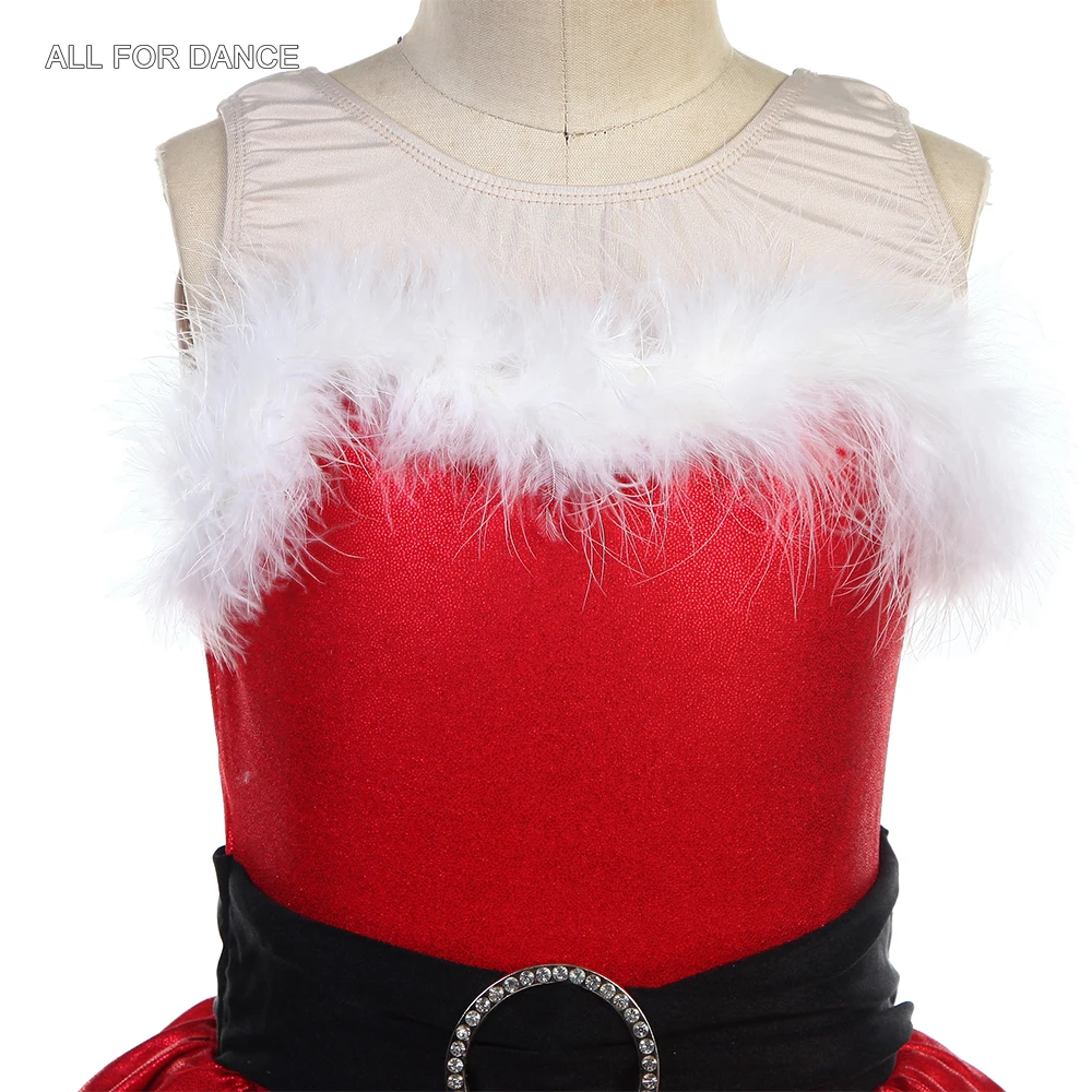 14298 красный лиф из спандекса с блестками балетная пачка красивый дизайн