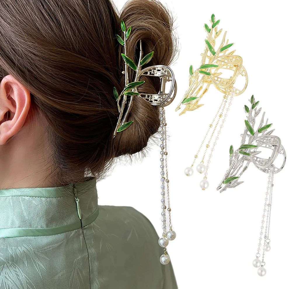 

Женские заколки для волос из бамбукового жемчуга Molans, аксессуары для волос