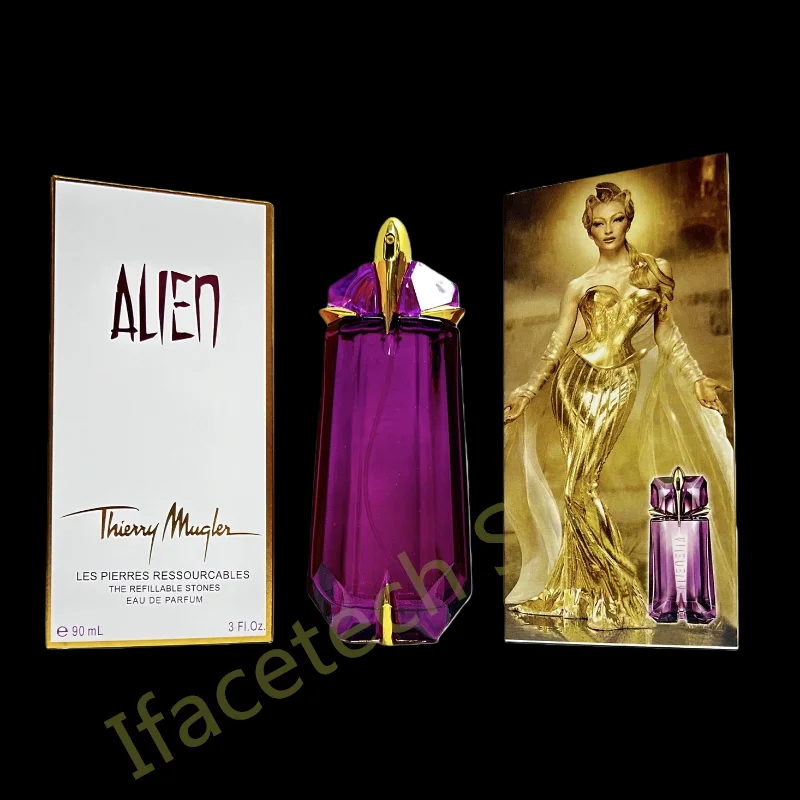 Фото Оригинальный женский парфюм MUGLER Eau de Parfum, цветочный аромат, натуральный, для свиданий и ночного использования, парфюм Alien Monster №5