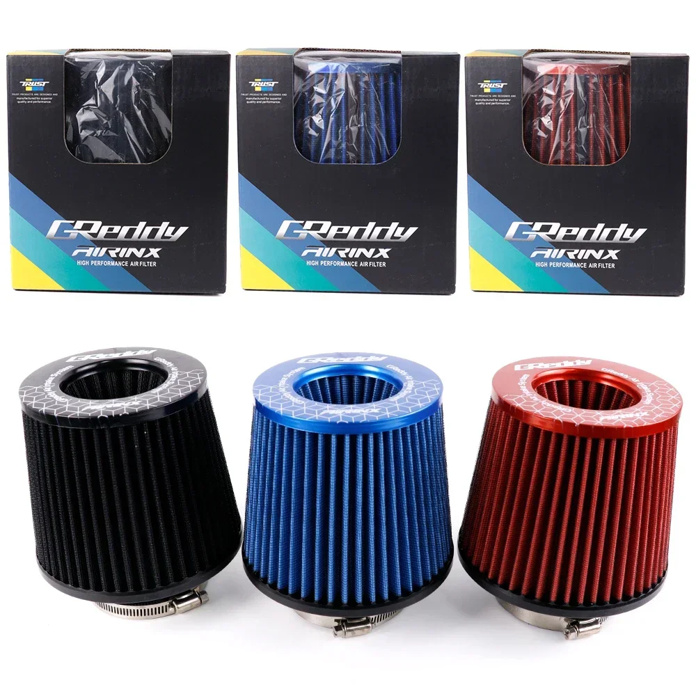 AIRINX GReddy Style 3 дюйма 76 мм супермощный воздушный фильтр очиститель впускного