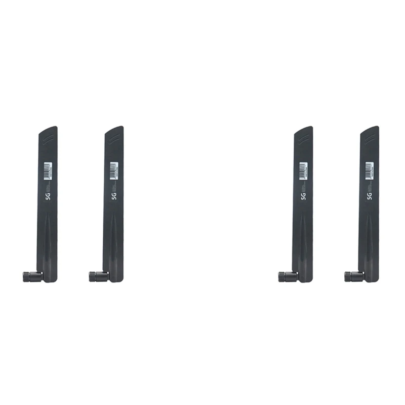 

4 шт., светодиодная антенна 3G 4G, 600-6000 МГц, 18 дби, усиление SMA типа «папа» для беспроводной сетевой карты, маршрутизатор Wi-Fi с высоким сигналом (C)